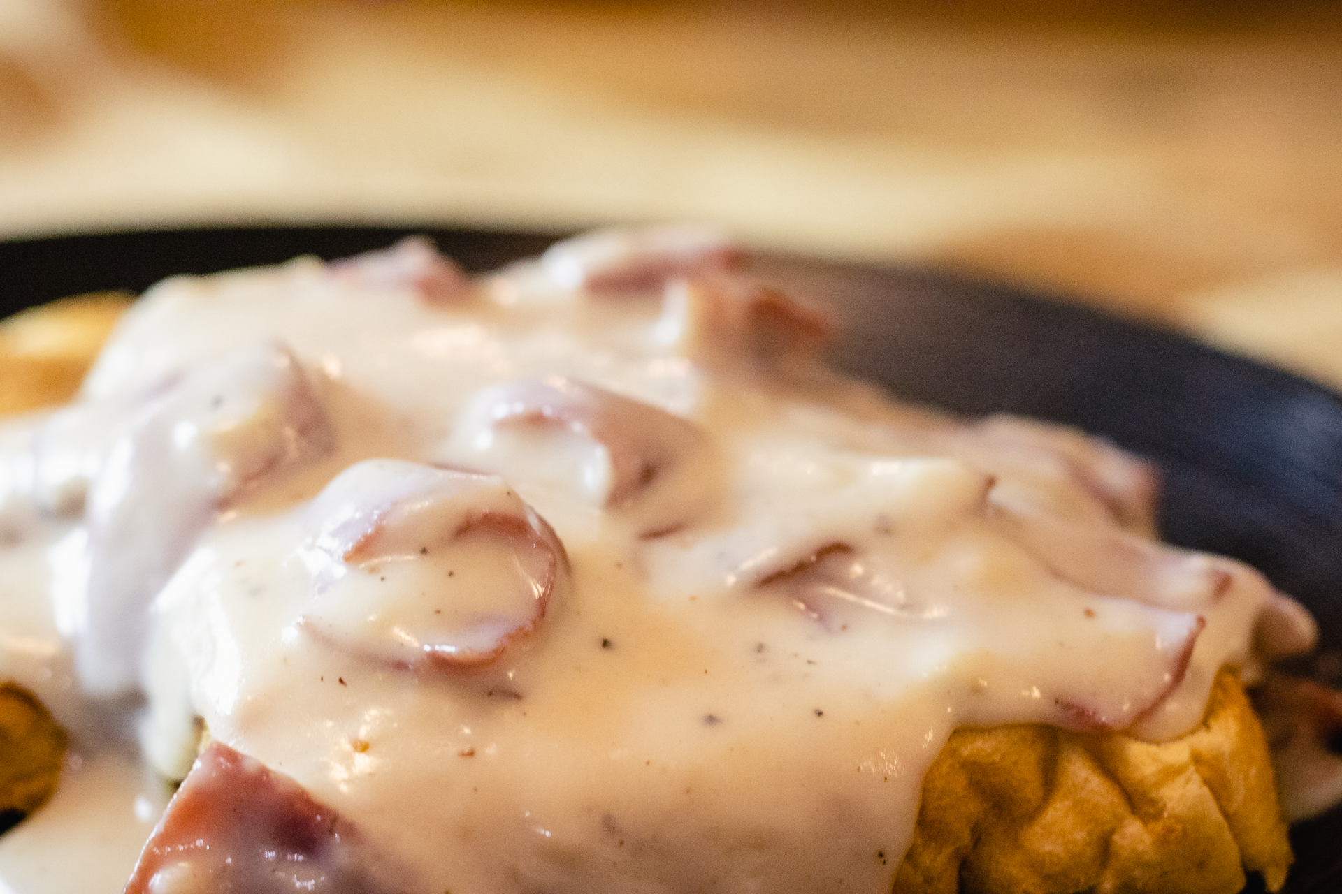Creamed Chipped Beef on Toast (S.OS.): classic comfort food